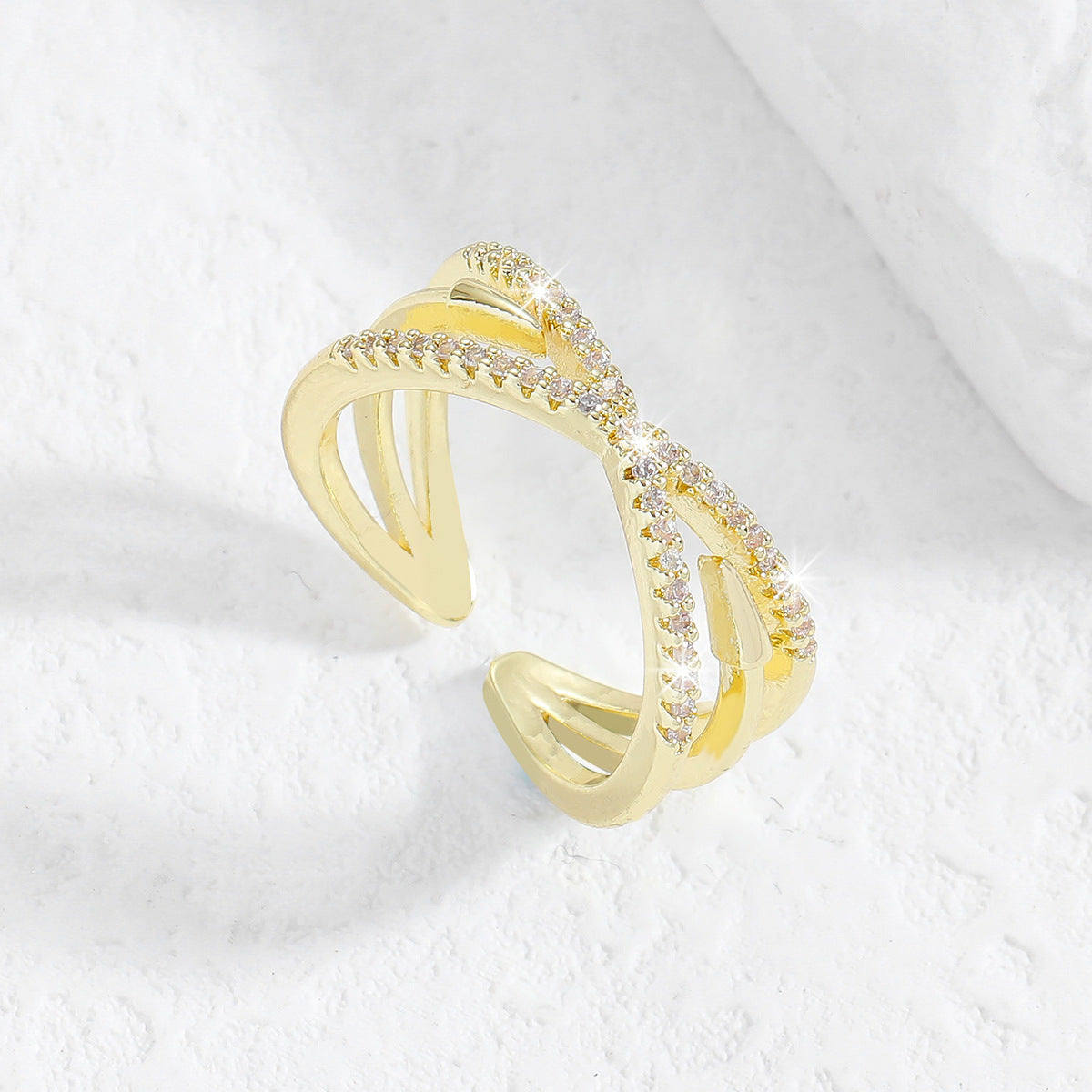 Minimalist Open Adjustable Ring for Women