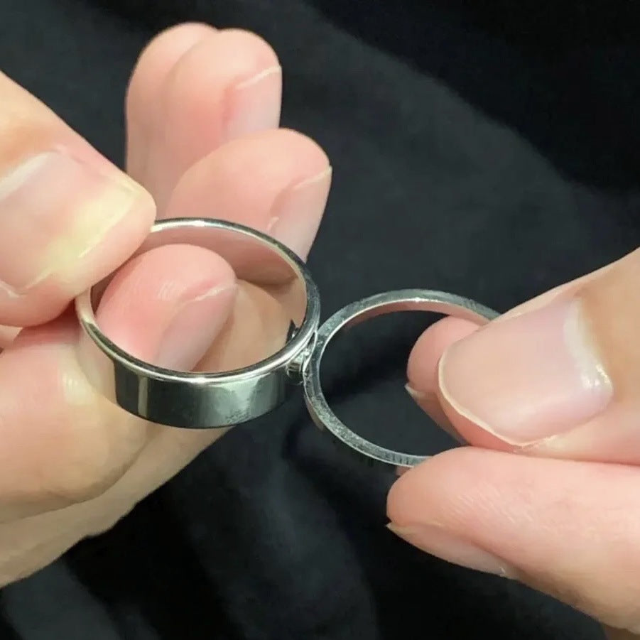 Heart Minimalist Stacking Ring for Women