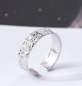Textured Paper Ring | Personalized Gold & Silver