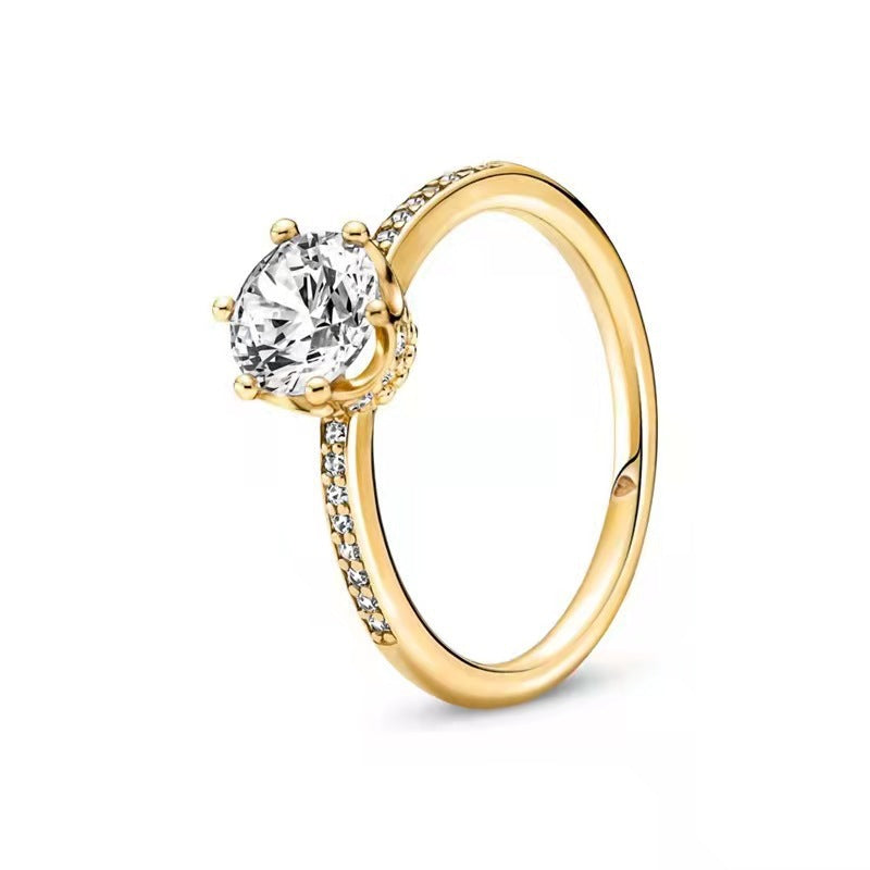 Spring Heart Ring | Geometric Minimalist Design