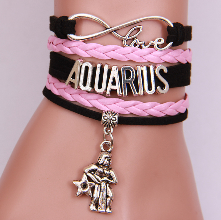 Zodiac Woven Bracelet | Adjustable Astrology Bracelet for All Signs
