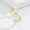 Minimalist Open Adjustable Ring for Women