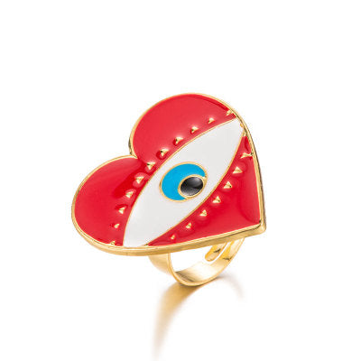 Demon Eye, Lip & Heart Ring Collection | Edgy Minimalist