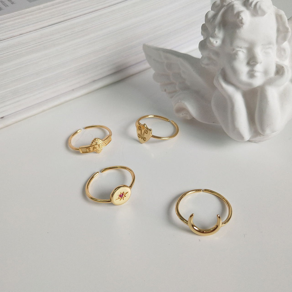 Unisex Silver Open Ring | Minimalist Design
