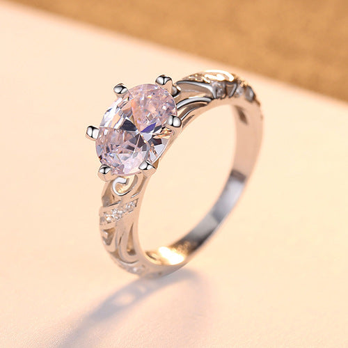 Egg-Shaped Minimalist Ring | S925 Silver