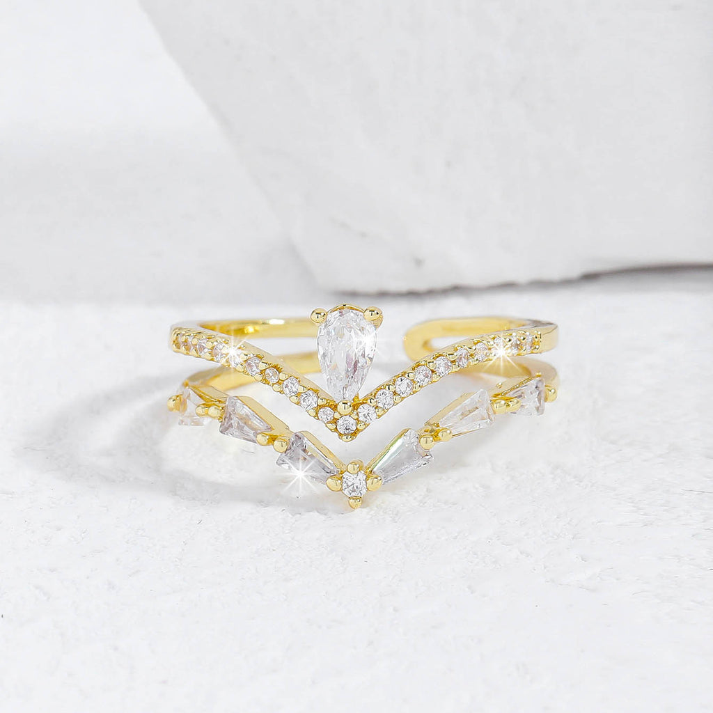 Minimalist Open Adjustable Ring for Women