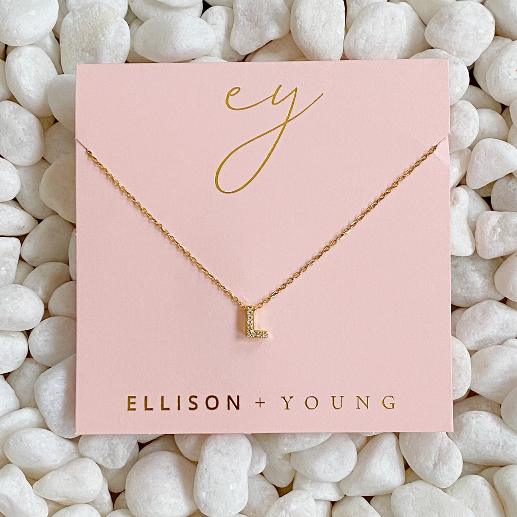 Mini Keepsake Initial Necklace