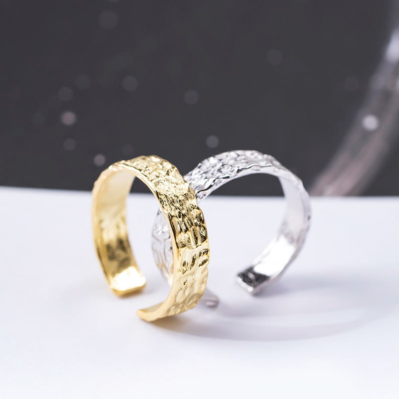 Textured Paper Ring | Personalized Gold & Silver