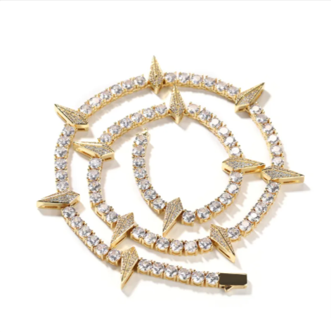 Men's Unique Zircon Pendant Necklace
