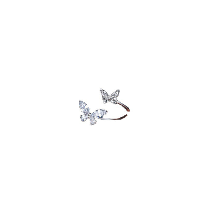 Dainty Butterfly Cuff Ring | Perfect Gift for Girls