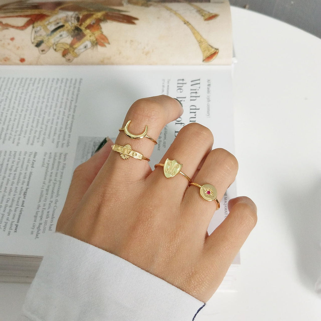 Unisex Silver Open Ring | Minimalist Design