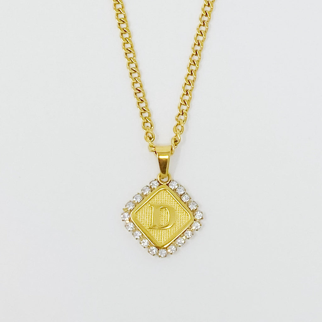 Aztec Delight Initial Necklace