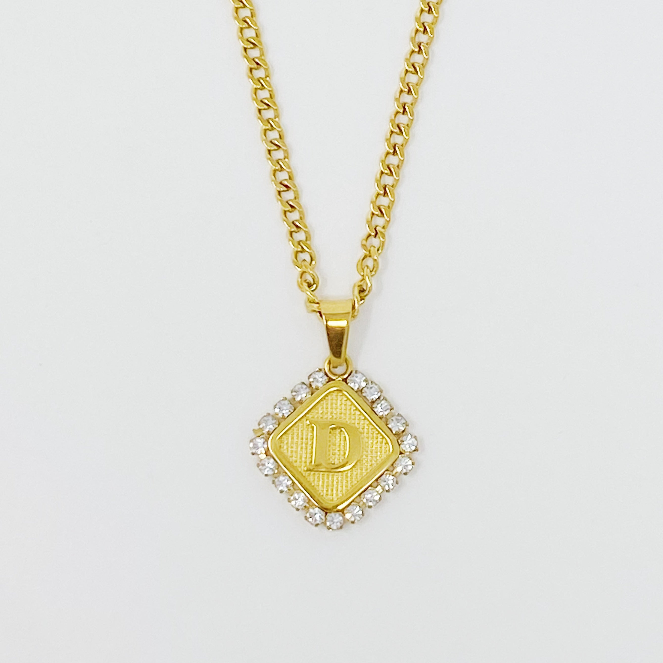 Aztec Delight Initial Necklace