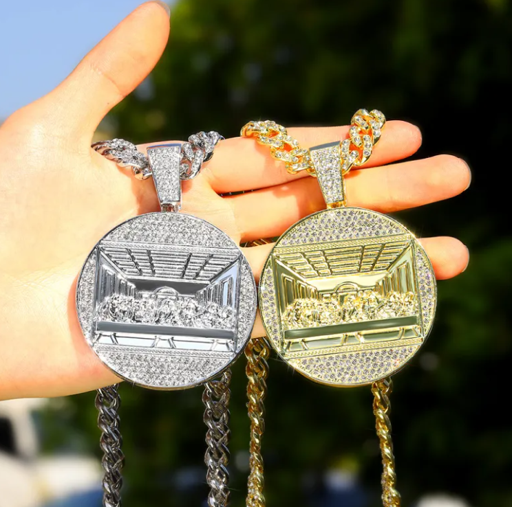 Hip Hop Necklace Alloy Pendant