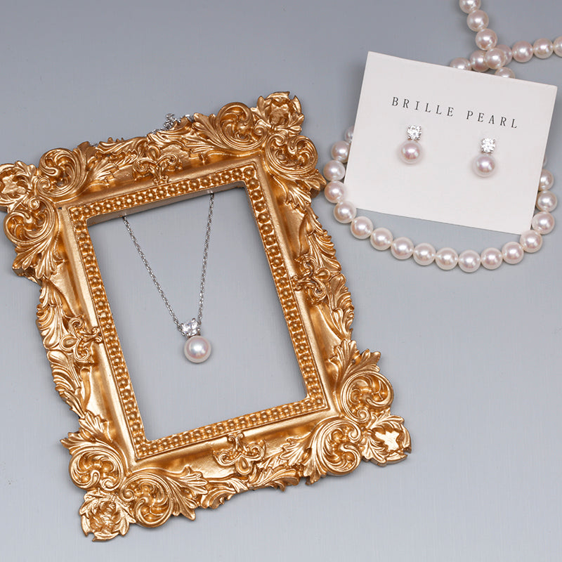 Lock Bone Chain Necklace & Earring Set for Women – Minimalist Gold Silver Jewelry Set