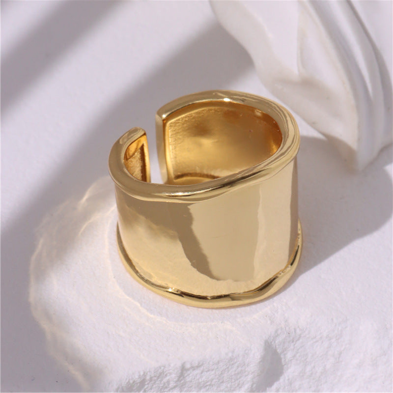 Geometric Open Ring for Women | Minimalist Design