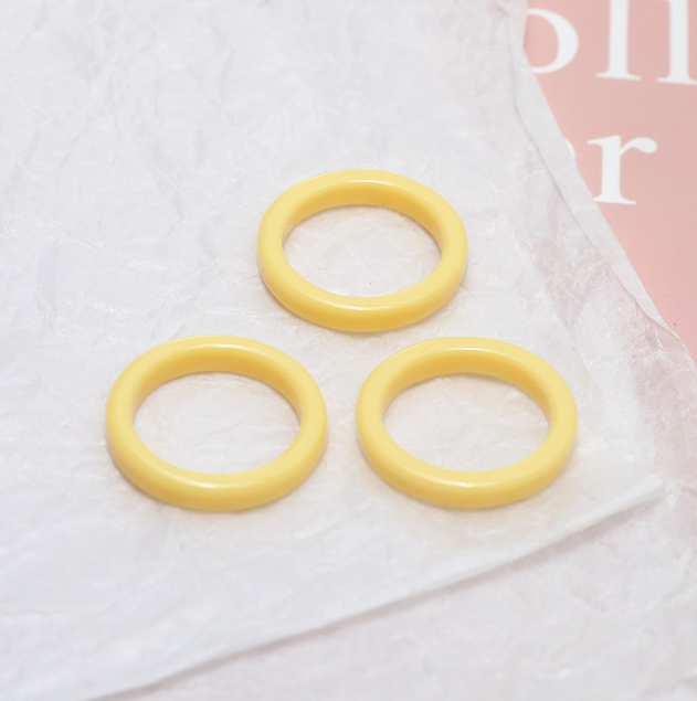 Multi-Color Resin Ring | Minimalist Women's Ring