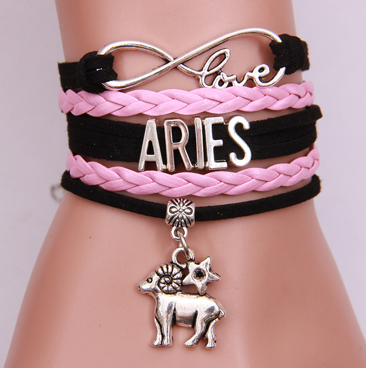 Zodiac Woven Bracelet | Adjustable Astrology Bracelet for All Signs