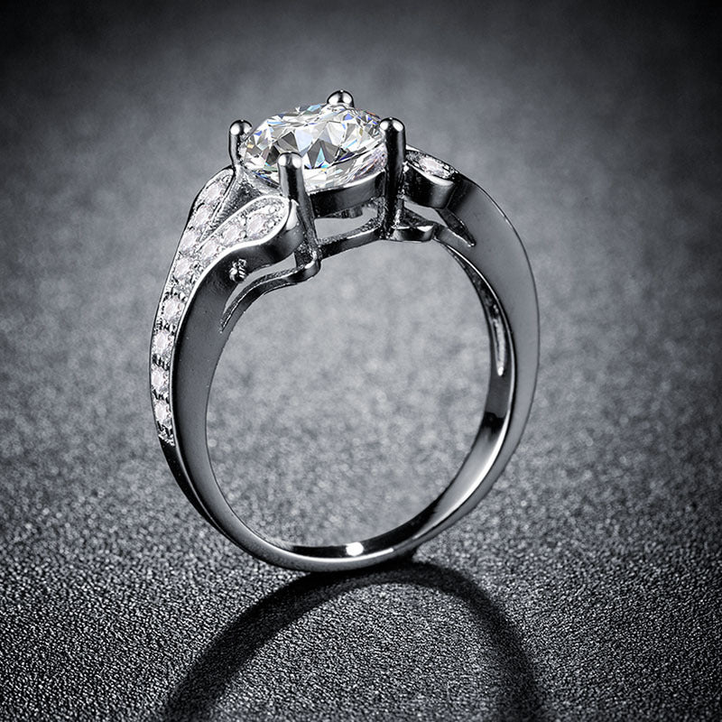 European Style Zircon Ring | Minimalist Design