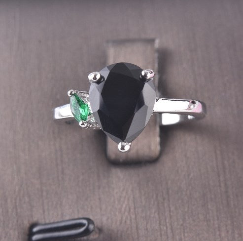 Birthstone Ring with Colorful Zircon | 925 Silver