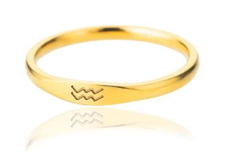 Dainty Zodiac Ring | Minimalist Astrology Ring for Women