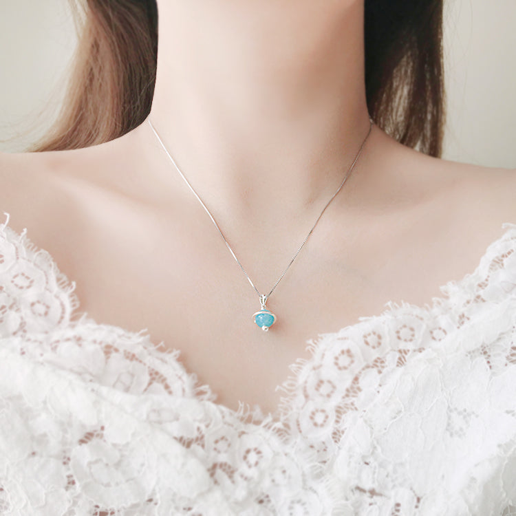 Astrology Birthstone Necklace in 925 Silver Custom
