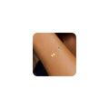JNZSSWHJJH Gold Bracelets for Women - 18K Gold Plated Birthstone Initial Bracelet Tiny Letter Z Bracelet Dainty Gold Initial Charm Bracelet Gold Initial Bracelet Birthday Gifts for Women Jewelry